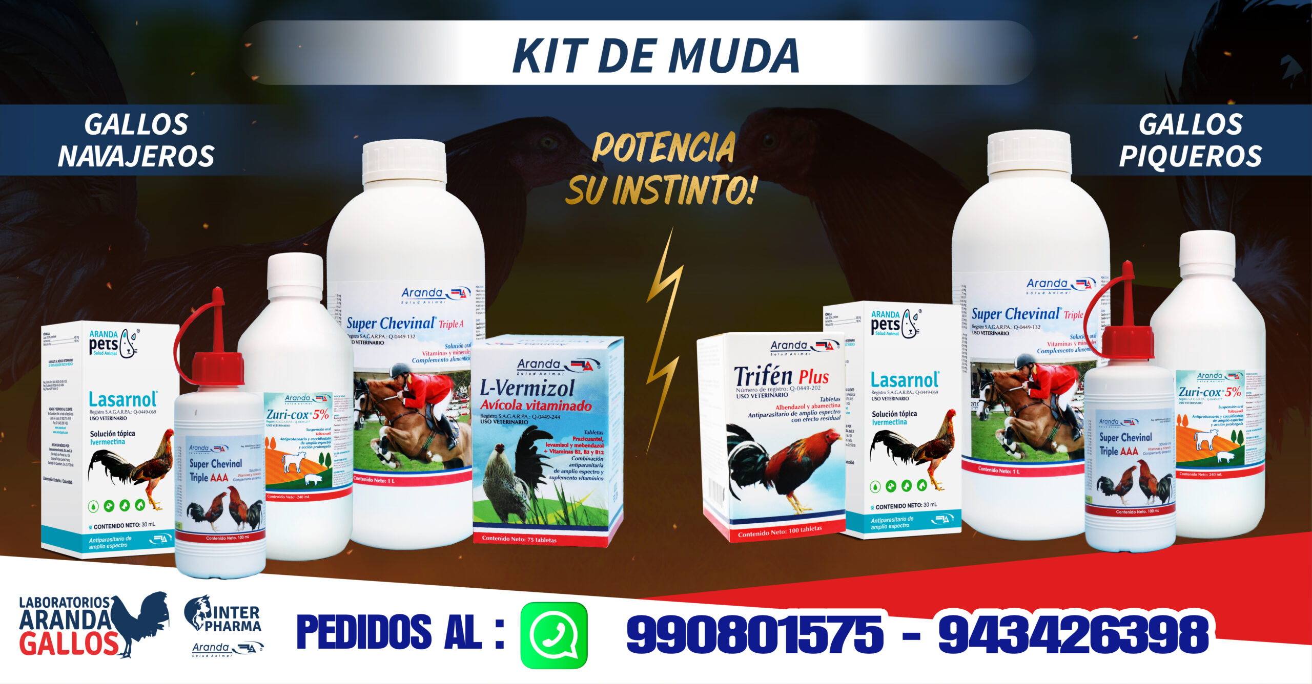 kit muda pedido